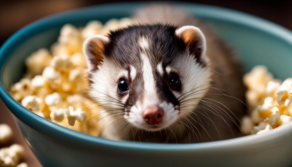 Can Ferrets Eat Popcorn