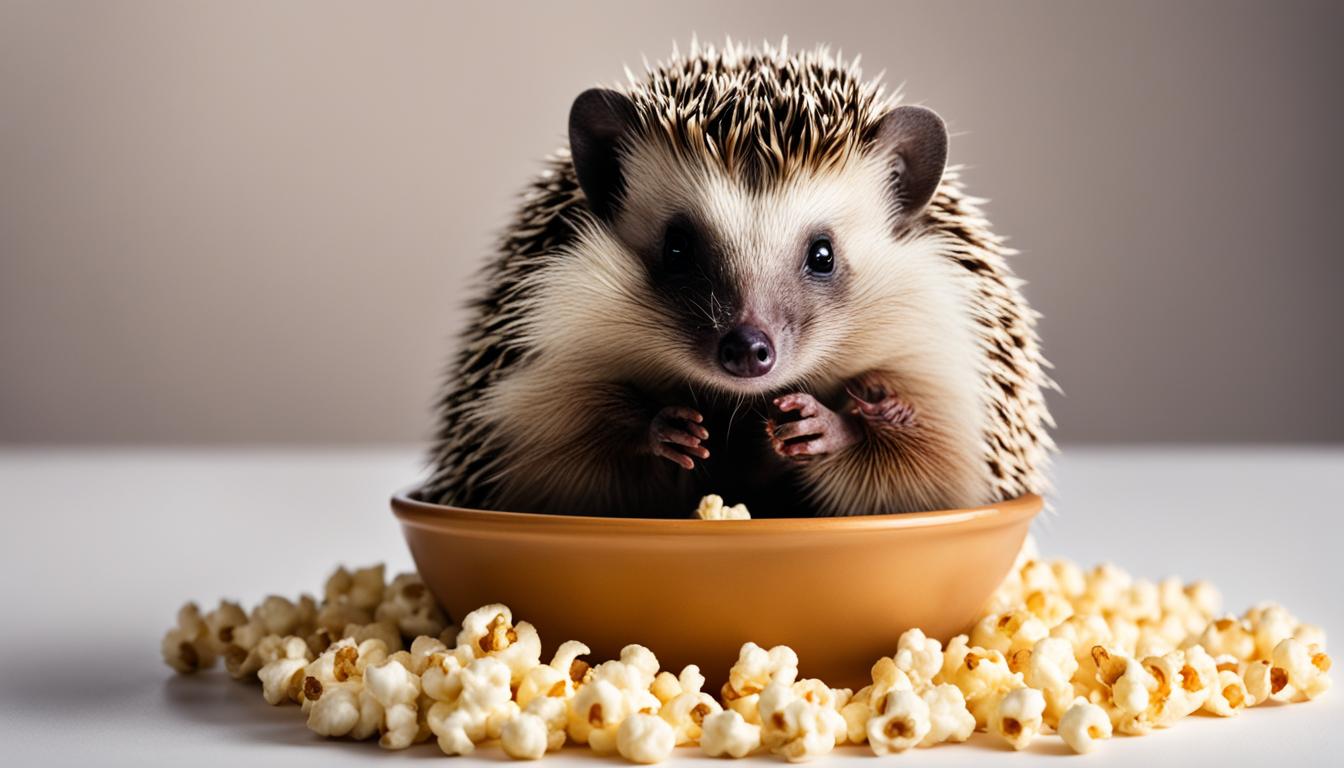 Can Hedgehogs Eat Popcorn