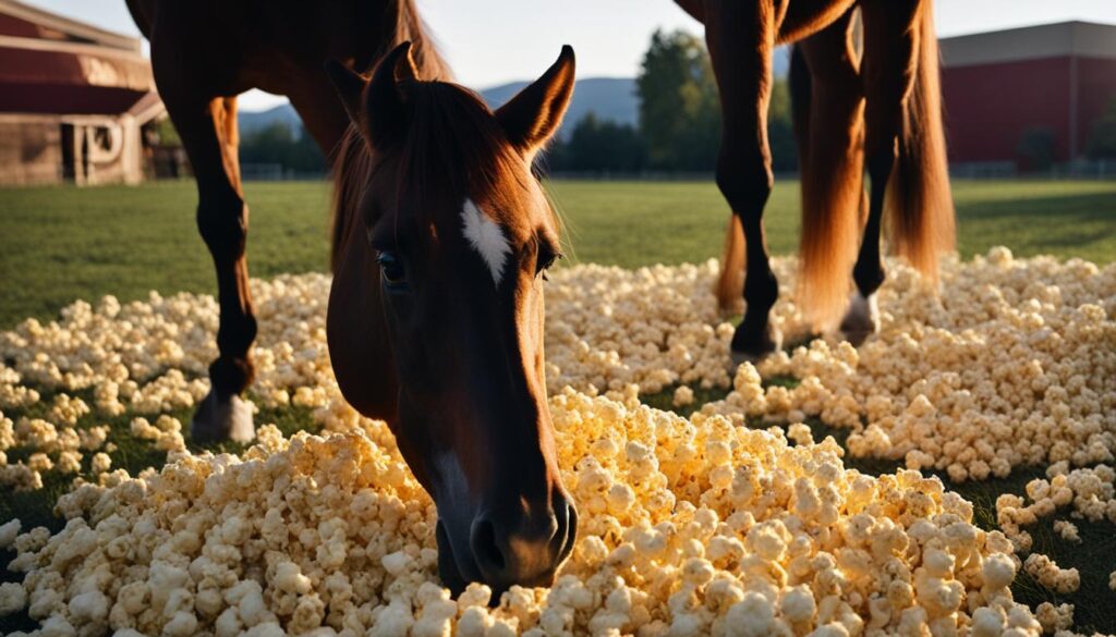 Can Horses Eat Popcorn Kernels