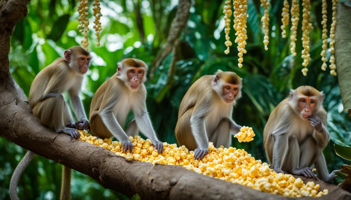 Can Monkeys Eat Popcorn