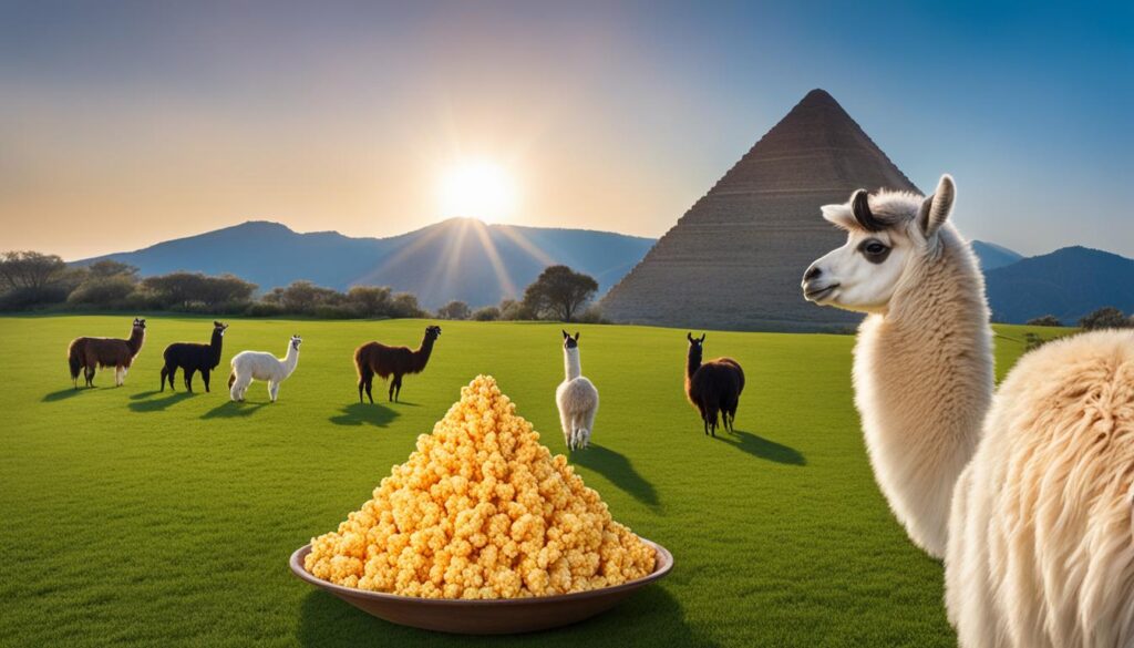 Llamas and Popcorn Balls