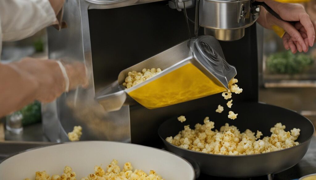 Using Butter in a Popcorn Machine