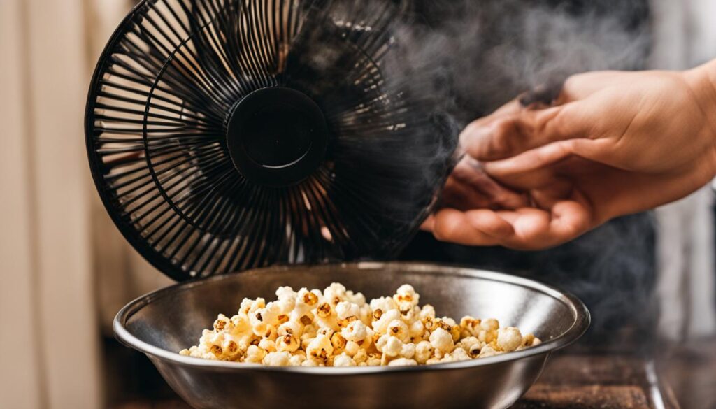additional ways to eliminate burnt popcorn odor