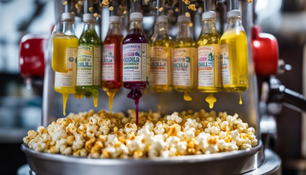 alternative oils for popcorn machine