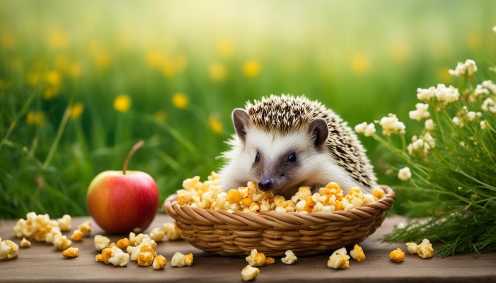 best popcorn for hedgehogs