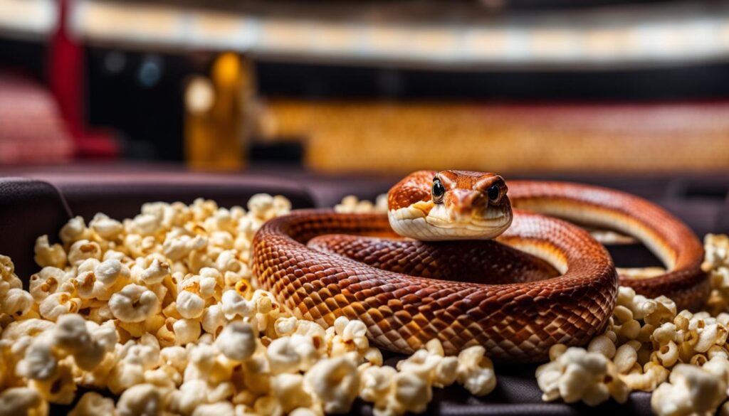 can corn snakes eat popcorn