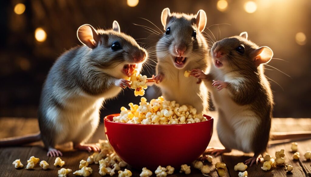 popcorn and rodents