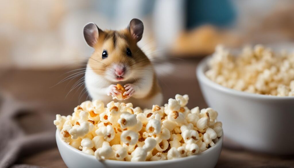 popcorn for hamsters