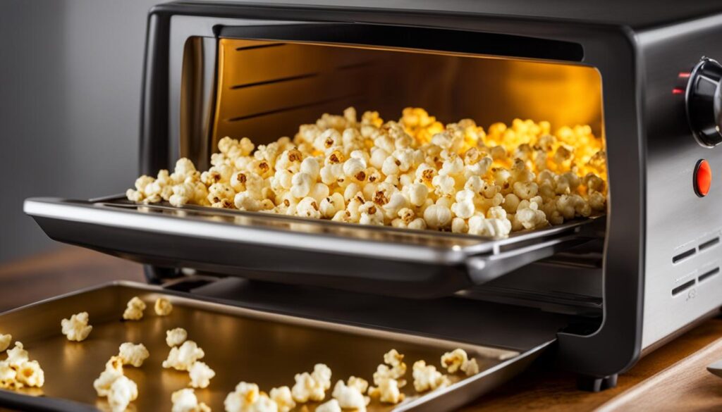 popcorn recipe for toaster oven