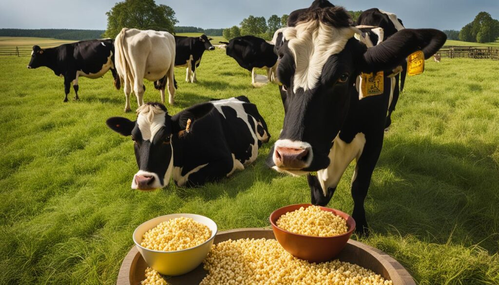 safe foods for cows
