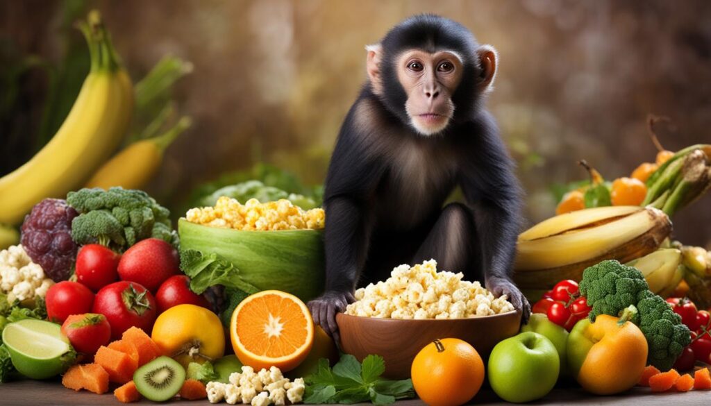 safe foods for monkeys